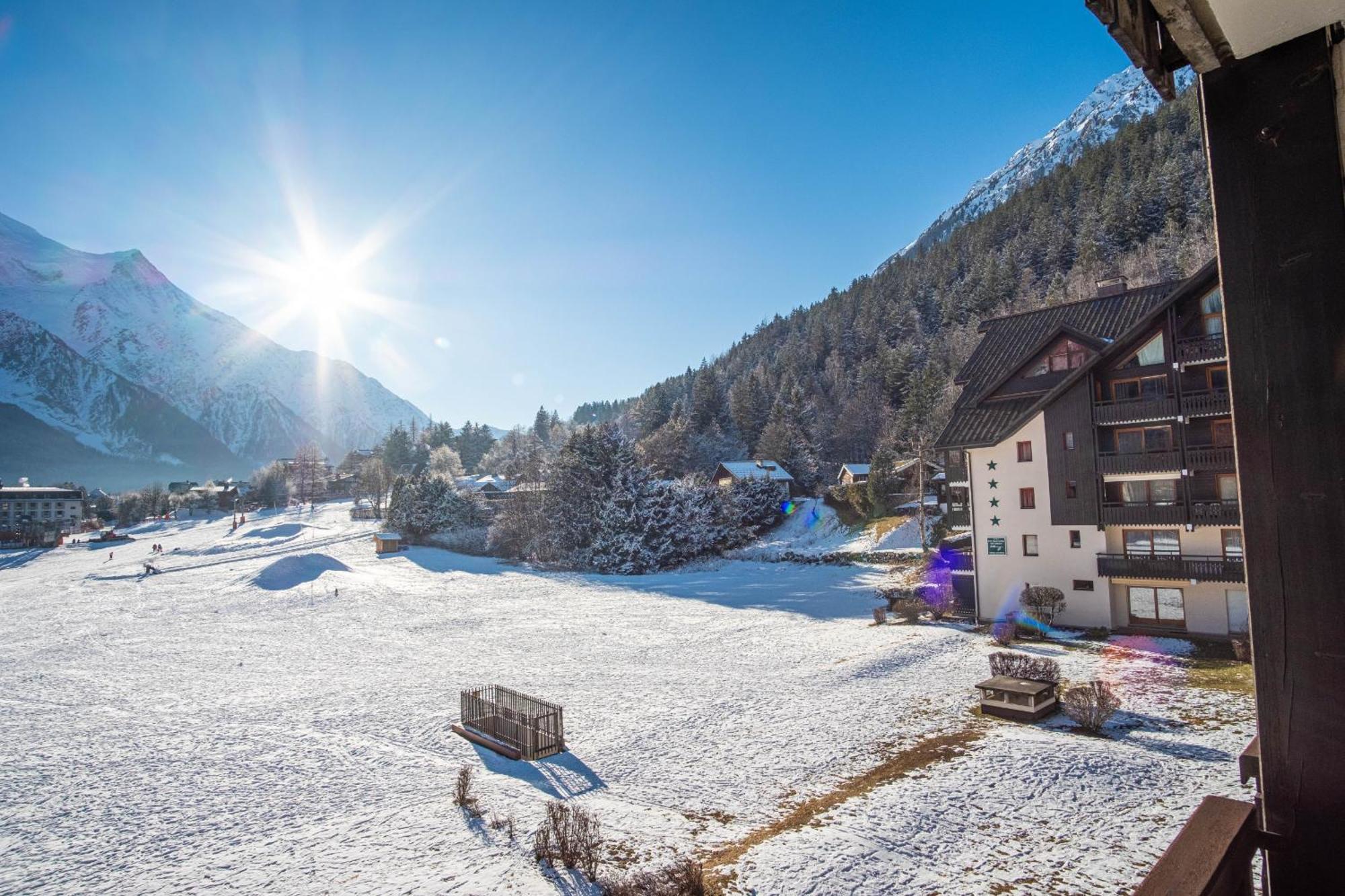 Le Savoy 2 - Pied Des Pistes - Centre Apartment Chamonix Bagian luar foto